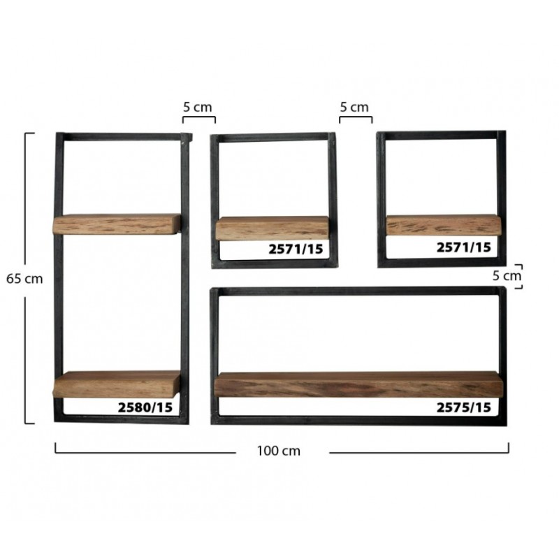 ZI Wall shelf edge 30cm